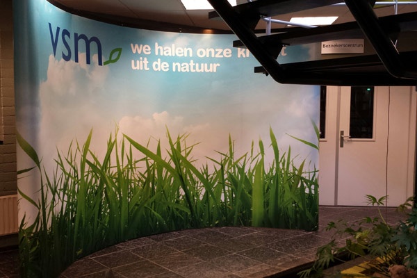 Nieuwe beurswand panelen